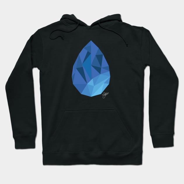 Lapis Lazuli Hoodie by Hillier